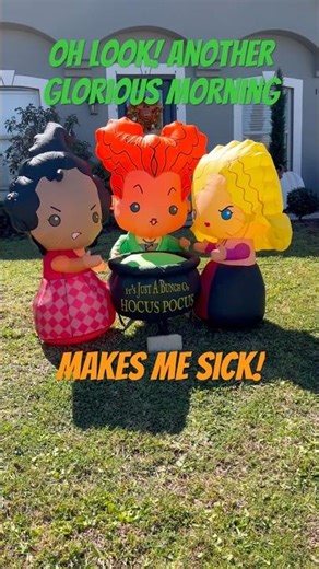 Very Rare Hocus Pocus Halloween Inflatable! #2025 #fun #halloween #new #goodmorning
