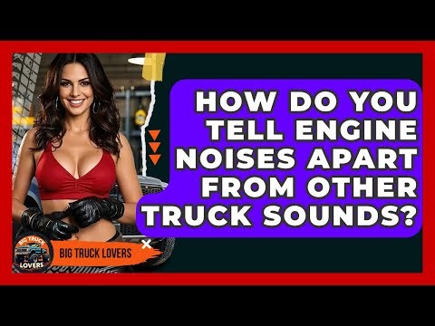 How Do You Tell Engine Noises Apart From Other Truck Sounds? - Big Truck Lovers