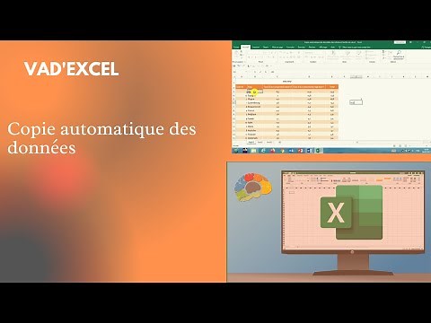 Copie automatique des données d'une cellule ou des feuilles