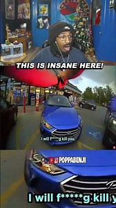 Police Encounter Escalates Rapidly!! #SHORTS #poppabenji