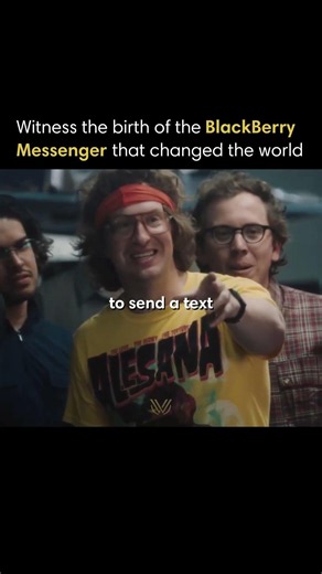 Witness the birth of the Blackberry Messenger that changed the world
