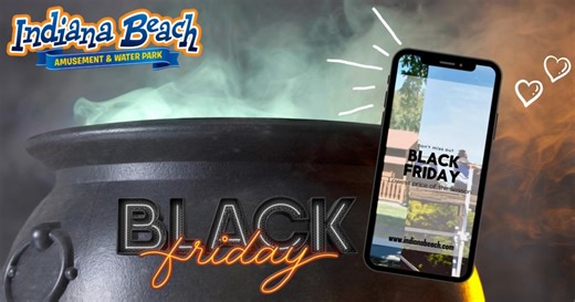 13K views · 118 reactions | CAW-tion: Big things are coming… 100 years of fun… and the celebration is just getting started. Black Friday is almost here, and we’ve lined up some very special 100th Anniversary surprises you won’t want to miss. Tap that  and stay tuned. Get early updates here:  https://bit.ly/IBHNEWS | Indiana Beach Amusement & Water Park Resort | Facebook