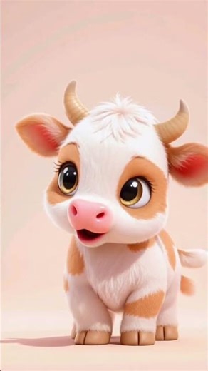 Baby Cow #cute Cow mooing 🤗 #4kviral #shorts