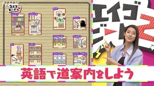 「英語で道案内をしよう」チャンツダンス | NHK for School