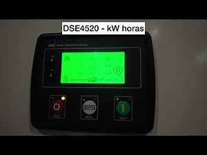 Panel de Control Deep Sea Electronics DSE4520 MKII - kW horas ‪@SimplyReliablePower‬