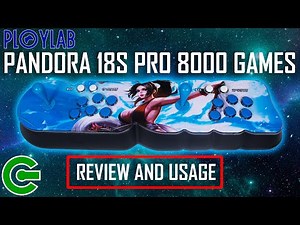 THE PLOYLAB'S PANDORA 18S PRO WITH 8000 GAMES : REVIEW AND USAGE