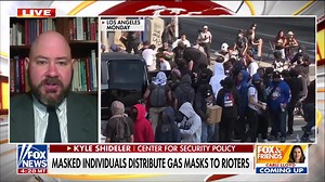 132K views · 3.7K reactions | FOLLOW THE MONEY: Director for Homeland Security & Counterterrorism at the Center for Security Policy breaks down how protesters in the Los Angeles riots are getting funded — from gear to hotels | Fox & Friends | Facebook