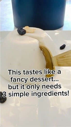 STOP SCROLLING! This creamy coconut pudding is made with just 3 ingredients #pudding #shorts