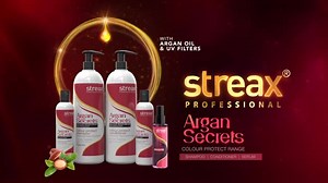 919K views · 115 reactions | Make coloured hair woes a thing of the past with our expert-recommended Argan Secrets Colour Protect Range. This easy & simple 3-step regime contains paraben-free shampoo, conditioner, and serum. They work together to clean, nourish, and protect your vibrant coloured locks, every day. #ProtectTheColour #ArganSecrets #ColourProtect #StreaxProfessional #ColouredHair #Shampoo #Conditioner #Serum #ColourSafe | Streax Professional | Facebook