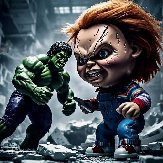 The Hulk VS Chucky!