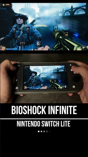 BioShock Infinite: The Complete Edition Nintendo Switch Lite Gameplay