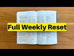 How I Organize My Week (When I’m Completely Behind)