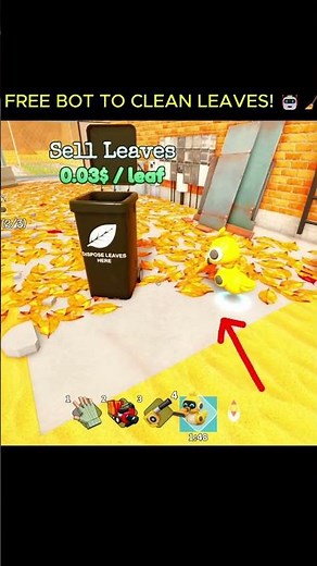 ALL Secret Robot Part Locations in Clean All The Leaves! 🔍🤖 (Roblox)
