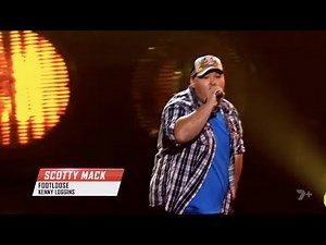 Scotty Mack - Footloose | The Voice Australia 12 | Blind Auditions