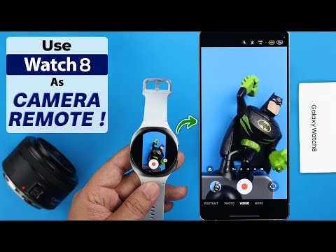 Samsung Galaxy Watch 8: How to Use as a Camera Remote!