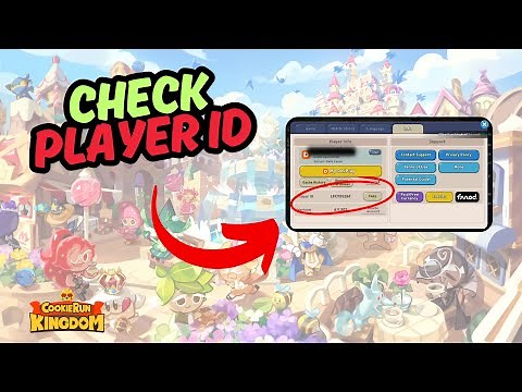 How To Find Your Player ID Fast in Cookie Run Kingdom!