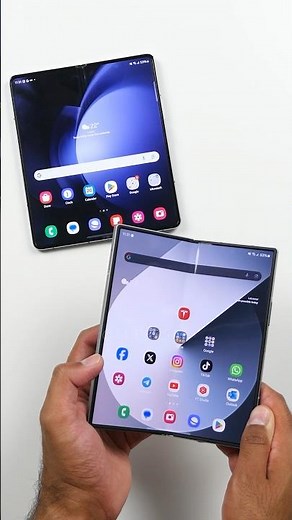 Samsung Galaxy Z Fold 5 vs Fold 6