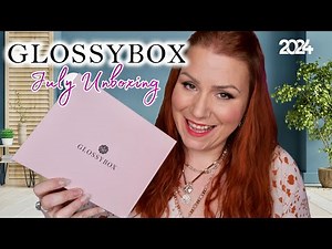 GLOSSYBOX JULY 2024 BEAUTY BOX UNBOXING - 5 FULL SIZE ITEMS THIS MONTH!