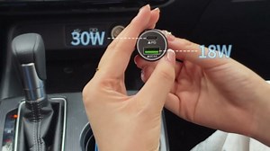 67.5W Red Car Charger USB C Super Fast Charging, 45W USBC&QC3.0 Port Plug for iPhone 17 Pro Max/Air/16/15/iPad, Samsung S26/S25 Android Cell Phone, Dual 12V Cigarette Lighter Adapter+3.3ft Type C Cord