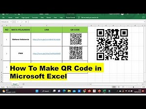 Cara Mudah Membuat QR Code di Excel