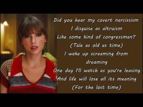 Taylor Swift - Anti-Hero (Acoustic Version) (Lyrics)
