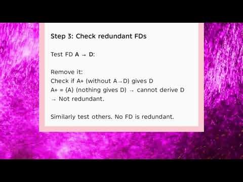 AD3391 UNIT 3 Minimal Cover