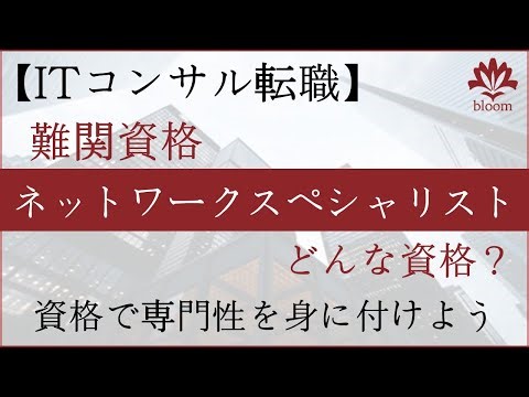 【難関資格】ネットワークスペシャリスト どんな資格？