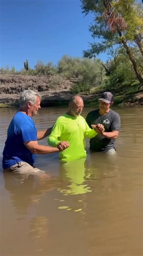 71 reactions · 4 comments | A beautiful Baptism Sunday at the river, powerful testimonies from every walk of life, each one a story of redemption and God’s grace drawing hearts closer to Him. What a beautiful thing to witness, lives renewed, faith declared, and a community standing together in Christ. • • • • • • • #ranch #chapel #baptisms #hope #cowboychurch #community #equinerescue #arizona #redemption #western #healing #faith #church #river | Reigning Grace Ranch | Facebook