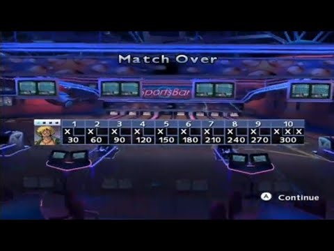 AMF Bowling Pinbusters! Map: Sports Bar 300 Perfect Game!