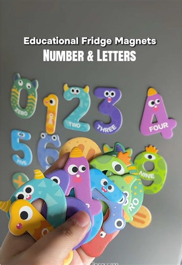 Educational Fridge Magnets for Kids Learning