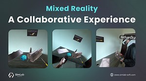 Mixed Reality: A Collaborative Experience Mixed Reality doesn’t have to be a solitary journey—it can be a powerful, shared experience! Setting up a multi-user collaboration in Mixed Reality comes with unique challenges, but the rewards are worth it. By adding a social dimension to the experience, multiple users can work together in the same space seamlessly and safely—without worrying about unseen obstacles. At SimLab, we’ve simplified the process. With SimLab VR Solution, enabling multiple user