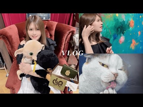 【vlog】鬱と格闘中の生存報告だよん/病院/愛知県美術館/隙あらば猫/ハリーポッター/お久しぶりの愛猫/オアシス21などなど何か詰め込んだ動画🐱