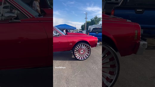 Candy Red Box Chevy on 30’s Forgios