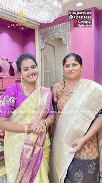 Old CZ Necklace to Stunning New Design 😍 | Happy Client Review#RRJewellers