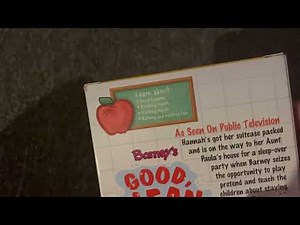 Barney: Good Clean Fun 1998 VHS: Review