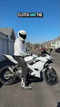 Why Won’t My Bike Roll? #ninja400 #motorcycle #sportbike #bike #biketok #beginner #shorts