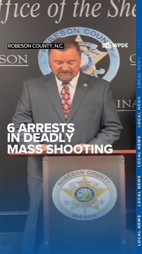 The sheriff’s office has charged 6 people in connection with a deadly shooting at a Halloween party last month near Maxton, where 13 people were shot, including two killed. The following individuals were charged with various criminal offenses related to hosting and operating the event: | WPDE ABC15