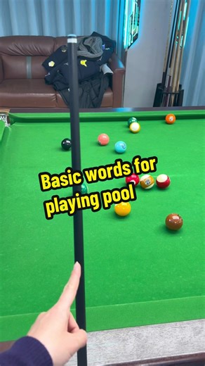 Do you like playing pool? Here are some English words you need at the pool table 🎱 #language #english #chinese #culture #china #languagebarrier #englishteacher #makeitfun #vocab