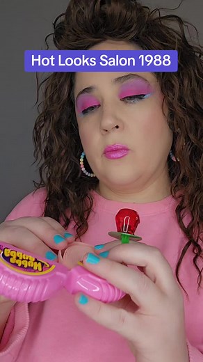 Steph's Weekend Makeover at Hot Looks Salon 1988