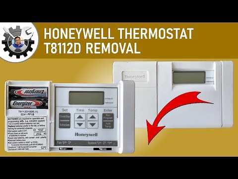 Honeywell (T8112) Thermostat Removal
