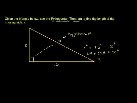 Using the Pythagorean Theorem