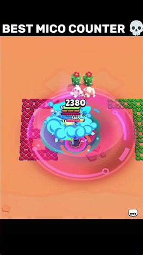 Cosmos Gadget Is the BEST Mico Counter 💀🔥 | Brawl Stars #brawlstars #shorts