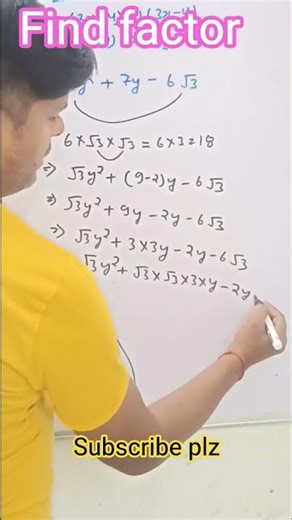 Find factor! #math #maths #mathtricks #mathtrick #yt #ytshorts