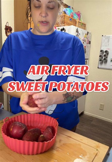 #sweetpotatoes #airfryertiktok #easyrecipe #foodtutorial #realisticmomlife