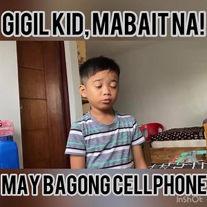 3.9M views · 10K reactions | Gigil Kid na makulit noon, mabait na ngayon! Dahil dyan may bago syang cellphone mula kay Hungry Boss PH at syempre kay Kapitan VJ :) | Star Image Fam | Facebook