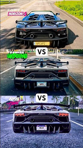 Which Game Sounds Best? Aventador SVJ V12 #shorts