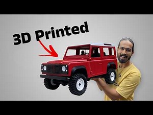 60 മണിക്കൂർ കൊണ്ട് print ചെയ്ത ഡിഫൻഡർ 😍 3d printed land-rover defender in 60 hours😅