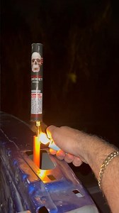 Sinister strobe rocket #fireworks #islandpyro