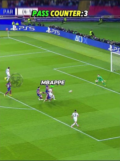 Contre attaque éclaire du psg en 3 passes 🤯 #football #psg
