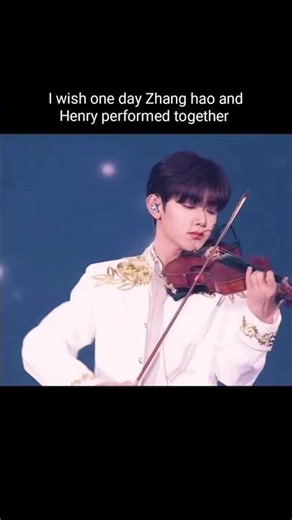 I wish one day Zhang hao and Henry performed together#zhanghao#henrylau#kpopidol#trendingshorts
